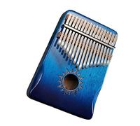 Solid Wood 17-key Thumb Piano Kalimba Finger Piano Instrument With Full Set Of Accessories Thumb Piano (Color : 06)