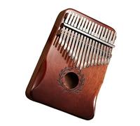 Solid Wood 17-key Thumb Piano Kalimba Finger Piano Instrument With Full Set Of Accessories Thumb Piano (Color : 07)