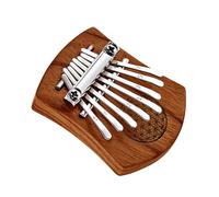 Solid Wood 8-key Thumb Piano C Tone Mini Kalimba Finger Piano Instrument For Beginners Thumb Piano (Color : 02)
