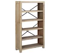 Solid Wood Acacia Bookcase Display Shelf Storage Cabinet Multi Sizes vidaXL