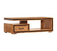 Solid Wood Acacia Coffee Table 100x45x33 cm Wooden Couch Side vidaXL