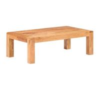 Solid Wood Acacia Coffee Table in Honey Finish 110x60x35 cm Couch vidaXL