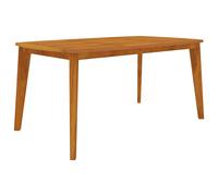 Solid Wood Acacia Garden Table Furniture 160x90x75 cm/200x100x75 cm vidaXL