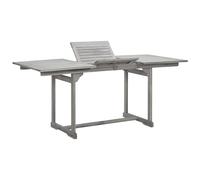 vidaXL Garden Dining Table (160-240)x100x75 cm Solid Acacia Wood