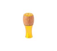 Solid Wood And Aluminum Fishing Reel Handle Knob Engineered For Secure Palm Fit And Efficient Power Transfer While Reeling(K)