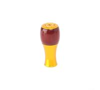 Solid Wood And Aluminum Fishing Reel Handle Knob Engineered For Secure Palm Fit And Efficient Power Transfer While Reeling(N)