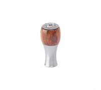 Solid Wood And Aluminum Fishing Reel Handle Knob Engineered For Secure Palm Fit And Efficient Power Transfer While Reeling(D)