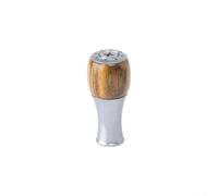 Solid Wood And Aluminum Fishing Reel Handle Knob Engineered For Secure Palm Fit And Efficient Power Transfer While Reeling(P)