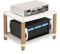 Solid Wood Audio Cabinet for Amplifiers & Equipment - Multi-Layer Modern Luxury Design Eco-Friendly & Stylish Storage Solution for Home Theatre & Music Lovers