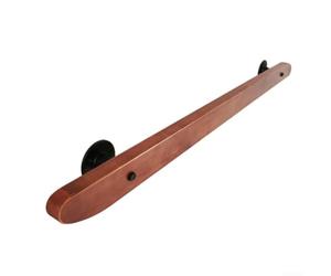 Solid Wood Banister Rail 50cm Anti-Slip Safe | Natural solid wood grip, non-slip texture, reduces risk, for ideal for seniors, hallway safety