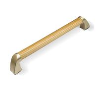 Solid Wood Bathroom Grab Rail | Bathtub Safety Grab Bar | Accessibility Handle for Elderly | 30cm | Waterproof Anti-Slip | Easy to Install(Natural,30cm/11.8in)