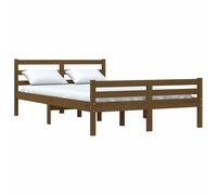 Solid Wood Bed Frame Bedroom Bedstead Bed Base Multi Colours/Sizes vidaXL