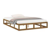 Solid Wood Bed Frame Home Bedroom Bed Base Multi Colours Multi Sizes vidaXL