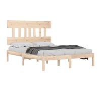 Solid Wood Bed Frame Home Indoor Bedroom Bedstead Multi Colours/Sizes vidaXL [EEK: nil]