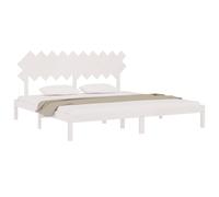 Solid Wood Bed Frame Home Wooden Bed Base Bedstead Multi Colours/Sizes vidaXL