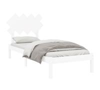 Solid Wood Bed Frame Home Wooden Bed Base Bedstead Multi Colours/Sizes vidaXL