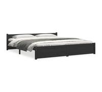 Solid Wood Bed Frame Home Wooden Bedstead Bed Base Multi Colours/Sizes vidaXL [EEK: ??]