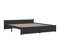 Solid Wood Bed Frame Home Wooden Bedstead Bed Base Multi Colours/Sizes vidaXL [EEK: ??]