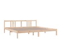 Solid Wood Bed Frame Wooden Platform Bed Multi Colours Multi Sizes vidaXL