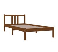 Solid Wood Bed Frame Wooden Platform Bed Multi Colours Multi Sizes vidaXL