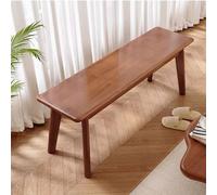 Solid Wood Bench, Living Room Dining Bench, Narrow Entrance Bench, Wooden Dining Bench, Shoe Bench At The End Of The Bed, Shoe Bench Seat, Suitable For Indoor, Outdoor, Kitchen, Restaurant, Hallway