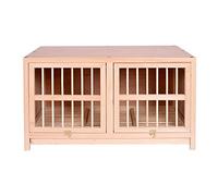 Solid Wood Bird Cage with Flip Door - Spacious Design Ideal for Nesting, Resting, and Breeding - Suitable for Parrots, Lovebirds, and Small Birds