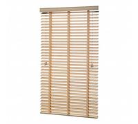 Solid Wood Blackout Venetian Blinds 50 140cm Wide Horizontal Interior Window Shutters for Privacy 69x163cm 27x64in Enhance Home Decor