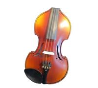 Solid Wood Brown 4 Or 5 String Electric Violin 4/4 Acoustic Instrument(4 Strings)