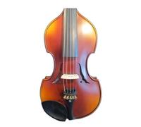 Solid Wood Brown 4 Or 5 String Electric Violin 4/4 Acoustic Instrument(5Strings)