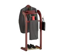 Solid Wood Butler nd Men's Suit & Trouser Hanr Bedroom nizer with Der Heavy Du : 55 lbs Easy Assembly Perfect for Office Living Room Bedroom Sto
