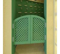 Solid Wood Cafe Doors with Hinges Arched Top Half-Waist Interior Swinging Doors for Home Decor Stylish &Entryway Solution