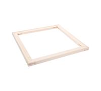 Solid Wood Canvas Stretcher Bars 30x30cm Frame for DIY Artists | Pre-cut Square Strips, Rounded Edges and Stable Support, for Prints, Boards, Gallery Wrap Mounting
