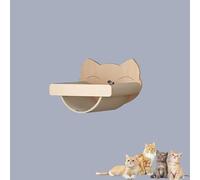 Solid Wood Cat Climbing Frame, Wall-mounted Cat Wall Furniture, Cat Shelf, Various Cat Wall Element Accessories, Free Choice DIY(Size:S5)