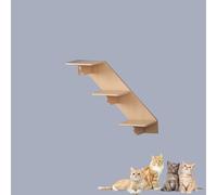Solid Wood Cat Climbing Frame, Wall-mounted Cat Wall Furniture, Cat Shelf, Various Cat Wall Element Accessories, Free Choice DIY(Size:S15)