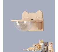 Solid Wood Cat Climbing Frame, Wall-mounted Cat Wall Furniture, Cat Shelf, Various Cat Wall Element Accessories, Free Choice DIY(Size:S12)