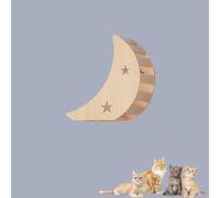 Solid Wood Cat Climbing Frame, Wall-mounted Cat Wall Furniture, Cat Shelf, Various Cat Wall Element Accessories, Free Choice DIY(Size:S14)