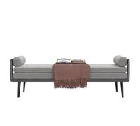 Solid Wood Chinese Style Nightstand Luxury Shoe Bench Long Ottoman Bedroom Light MultiFunctional Bedside Stool Modern Sofa Bed Perfect for Bedroom Decor and Storage