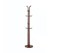 Solid Wood Coat Rack Freestanding Hanr with 8 Hoo for Hats & Bags Floor Standing nizer for Bedroom Entryway Living Room - Qiydia