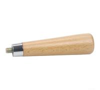 Solid Wood Coffee Portafilter Handle With M10 Thread For Espresso Machine Replacement Part Ergonomic Grip Smooth Finish Natural Material Kitchen Accessory Wood Color(Beechwood)