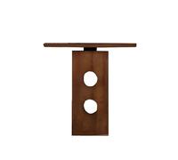 Solid Wood Console Table - Narrow Entryway Table for Living Room, Hallway, Foyer, Office; Space-Saving, Sturdy Design