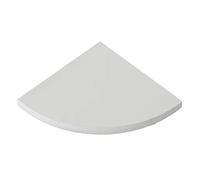Solid Wood Corner Floating Shelves Wall Mounted 90 Degree Sto Rack Nail Free Design Supports 35kg Ideal for Home Decor Space Saving Solut (40x40x1.7cm)
