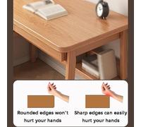 Solid Wood Desk,Office Table with Drawers Shelves,Sturdy Structure,for Living Rooms,Studies,Offices 80 * 40cm