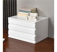Solid Wood Desktop Sto Box White File nizer with Hidden Handle Cactus Cabinet for Office Study & Home Use & Functal