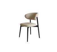 Solid Wood Dining Chair - Stylish Seating for Home, Coffee Shops, and Casual Restaurants, Minimalist Design with Backrest for Modern Interiors
