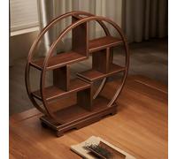 Solid Wood Display Stand, Chinese-Style Tea Table Shelf, Sturdy Rack for Home Office and Craft Shows, Perfect for Showcasing Decor and Artifacts