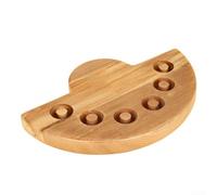Solid Wood Display Stand For Alto Sax Mouthpieces Enabling Clear Visibility And Immediate Selection During Preparation Time