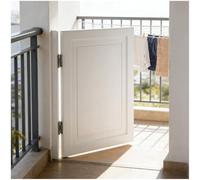 Solid Wood Door, Kitchen Half Door, Partition Door, 180° Open, Quiet Operation, with Hinges & Hardware, for Indoor Bar Porch Entrance Counter Partition(WxH 92x80cm(36.2"x31.5"))