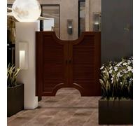 Solid Wood Double Act Swinging Doors with Hins - Ideal for Shop Entrances & Room Partits, Slish, Easy to Install, Perfect for High Traffic Areas