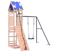 (Solid Wood Douglas) vidaXL Outdoor Playset Garden Playhouse Playground Equipment Solid Wood Pine