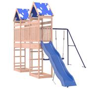 (Solid Wood Douglas) vidaXL Outdoor Playset Solid Wood Douglas playset wooden playset